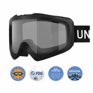 Unigear Ski Goggles, Skido X1, UV Protection Anti-fog Snow/Snowboard