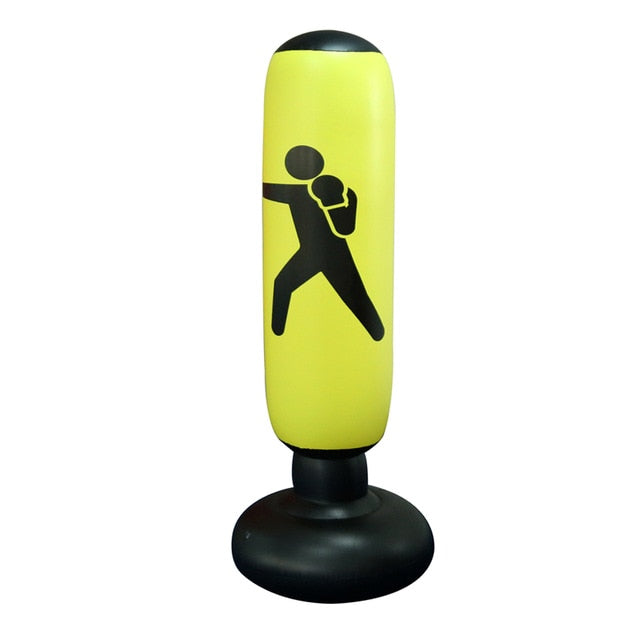 Inflatable Punching Bag With Air Pump