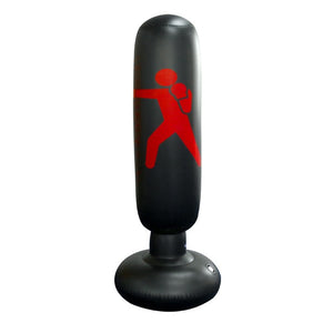 Inflatable Punching Bag With Air Pump