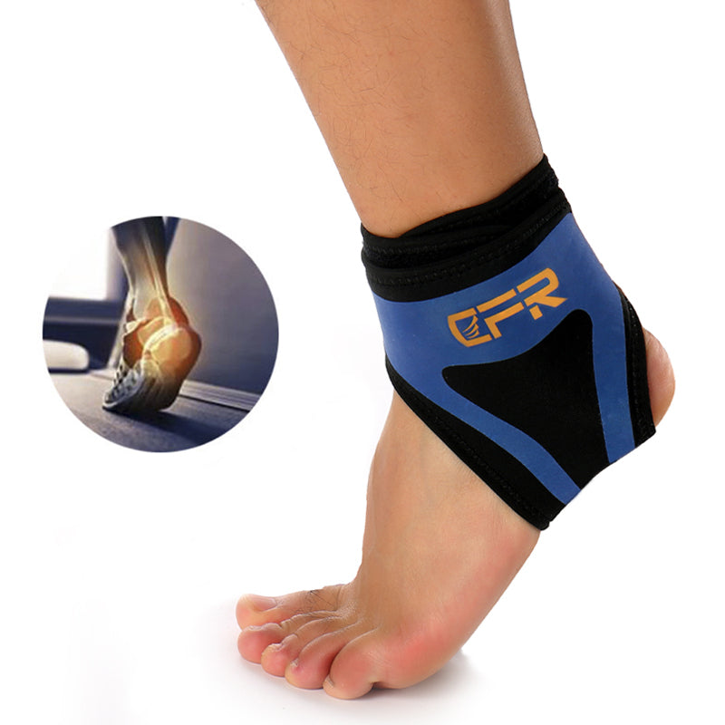 W: Adjustable Ankle Support Gym Protection Bandage Elastic Brace